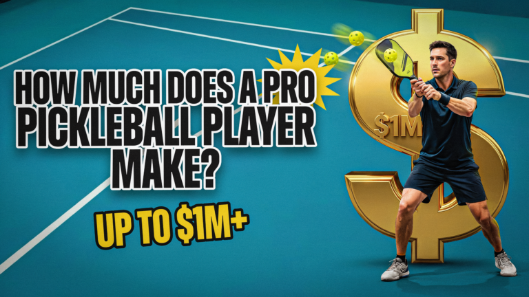 How Much Does A Pro Pickleball Player Make​? (Up To $1M+)